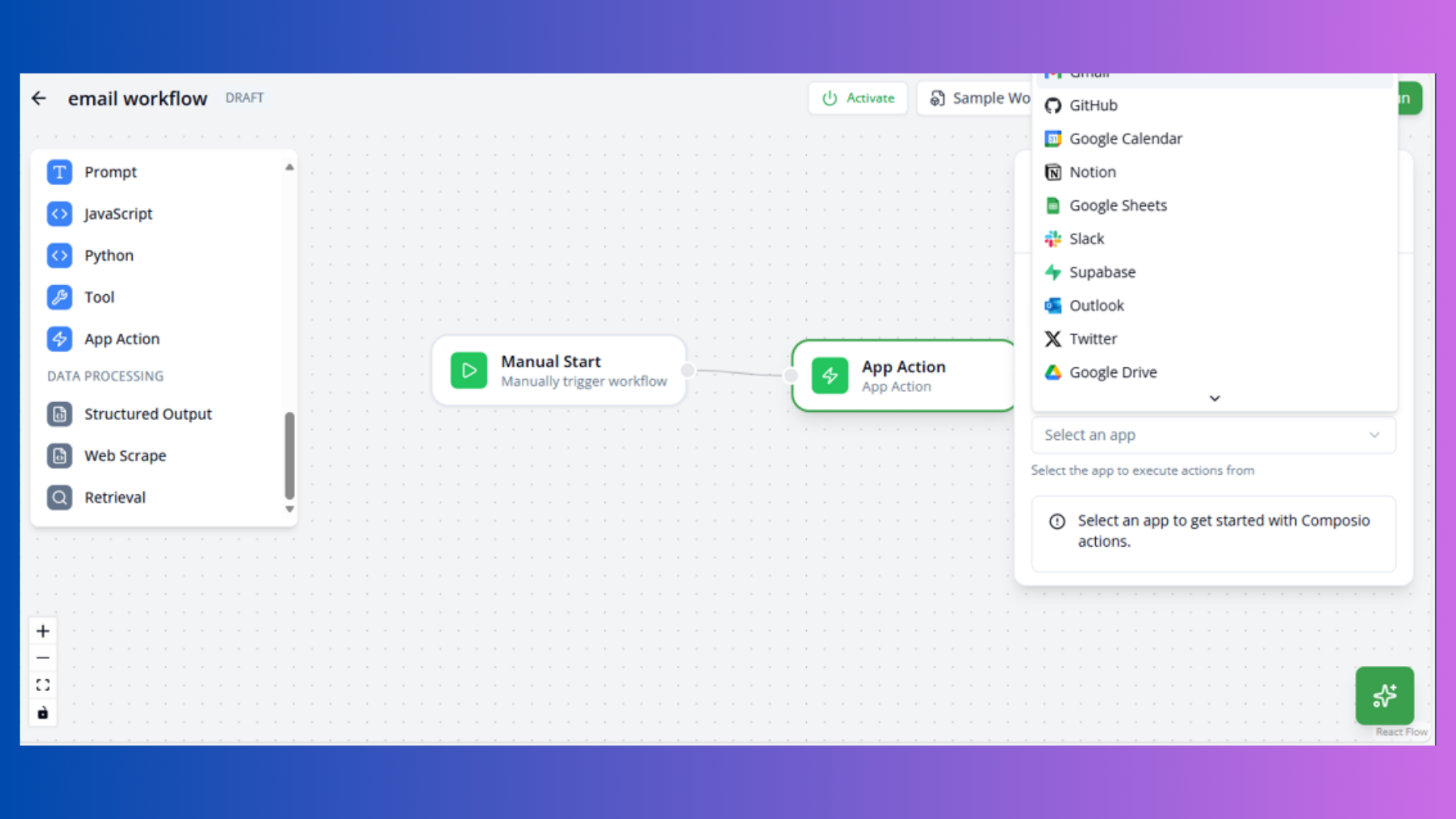 Workflow Tool Node