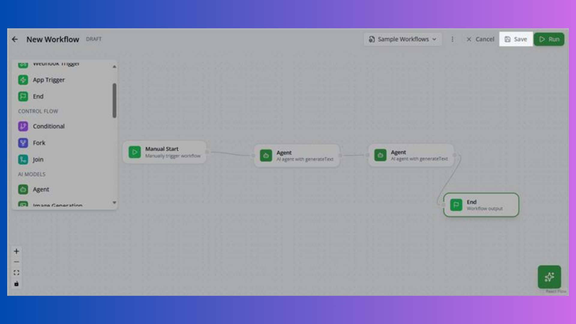 Workflow Create Steps